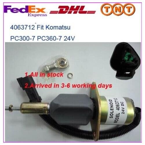 SHUT OFF SOLENOID 4063712 6CT 8.3L Excavator flameout