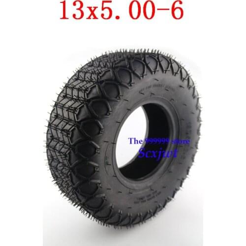 1 pc 13x5.00-6 Tubeless Tire Tyre for ATV QUAD Bike Gokart Scooter mini Buggy Mower Go-kart Buggy