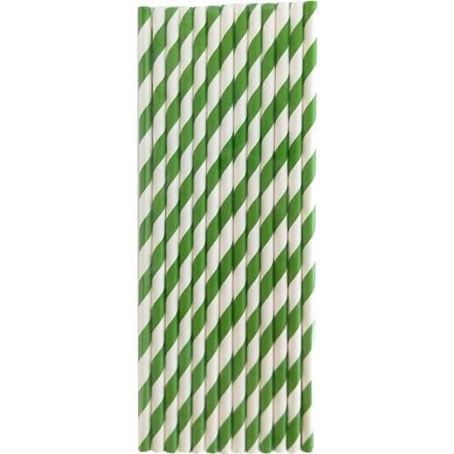 100PC Paper Straws Disposable Party Paper Drinking Straw Tableware Wedding Birthday Party Decoration Baby Shower Supplies