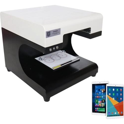 2 cups Edible ink printer 3d Art Beverages Coffee Printer coffee Food and Beverage Printing Machine with tablet and ink