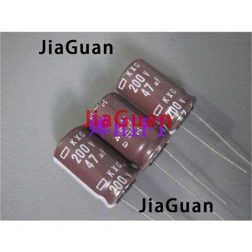 20pcs NEW NIPPON KXG 200V47UF 12.5x20MM NCC electrolytic Capacitor 47UF 200V CHEMI-CON kxg 200v 47uf