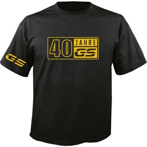40 Years T-Shirt for Drivers R1200GS Adventure R1250GS F850GS Size M - 3XL