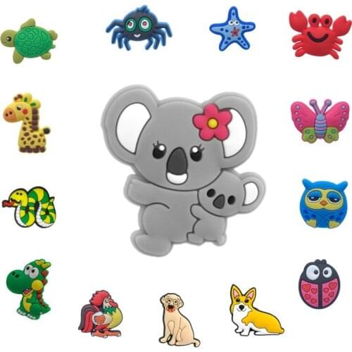 1PCS PVC Fridge magnet cute animal cartoon pattern Magnetic plate Souvenir Gifts Home Refrigerators Decor Message Board party
