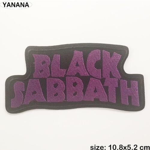 Rock Patches for Clothing DIY Stripes Written Words Sticker Clothes Stickers Apparel Garment Accessorie