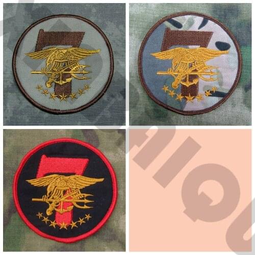 Embroidery patch DEVGRU NSWDG SEALTEAM7 morale tactical military
