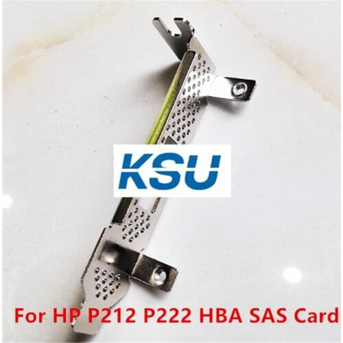 Low Half 8CM 2U Proflie Bracket baffle connector bracket For HP P212 P222 HBA SAS Raid card with screws