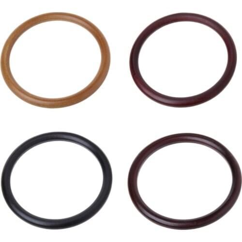 2021 New Round Wooden Handle for Handmade Handbag DIY Tote Purse Frame Making Bag Hanger