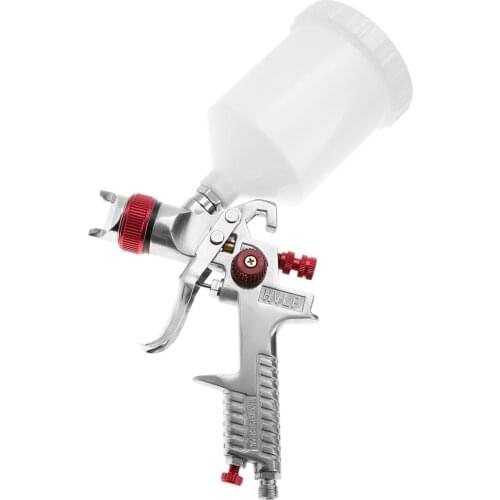 ANENG Professional H-827W 1.4mm Nozzle 600ml Gravity Type Pneumatic Spray Gun Kit Power Tools For Car Painting
