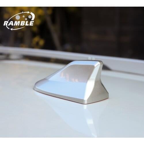 Universal Car Roof Shark Fin Decorative Aerial Antenna Cover Sticker Base Roof Style For Renault Scenic 2 3 1 ii iii
