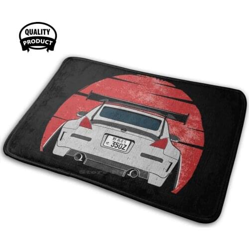 Vintage 350Z Jdm Lover 3D Soft Non-Slip Mat Rug Carpet Cushion 350Z Jdm Lover Jdm 350Z 350Z Owner Stance Drag Racing Sleeper