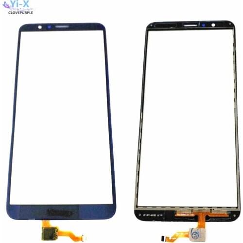 20pcs/lot For huawei Honor 7X Touch Screen Glass Lens Digitizer Front Outer Glass Lens Replacement Parts