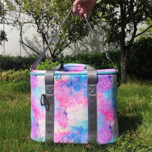 2021 Hot Selling Large Capacity Heat Preservation Folding Cooler Outdoor Beach Picnic Bag