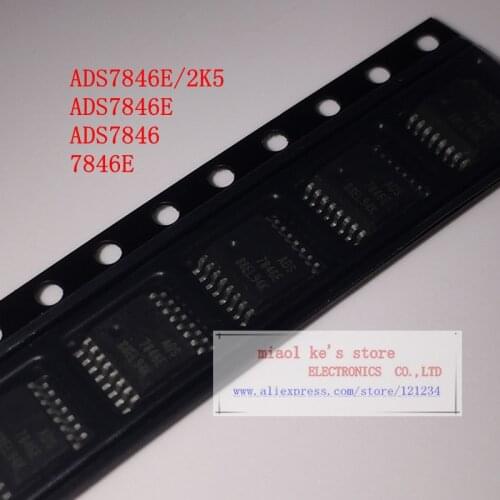 [ 5pcs ]100%New original: ADS7846E/2K5G4 ADS7846E/2K5 ADS7846EG4 ADS7846E ADS7846 7846E - IC SCREEN CNTRL 12BIT 16SSOP