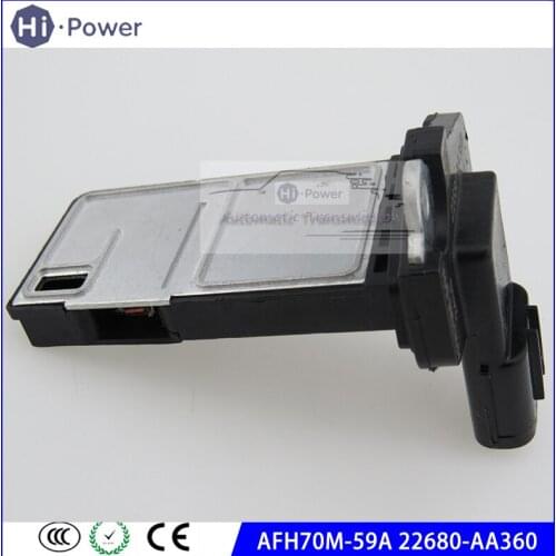 Mass Air Flow Sensor OEM 22680AA360 22680-AA360 AFH70M-59A AFH70M59A 22204-75030 MAF Sensors For Forester Impreza Legacy Liberty
