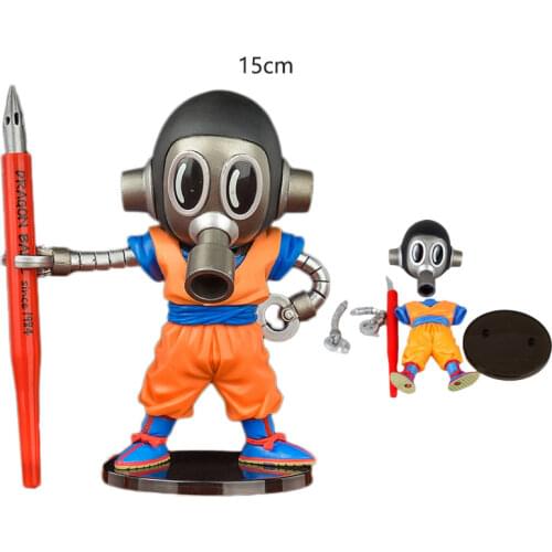 15cm Dragon Ball Goku Action Figure ZMEGA WCF Figurine Anime Toriyama Self-portrait Model PVC Decoration Toys Gifts