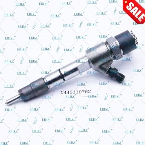 ERIKC 0445110752 Top Quality Injectors Original Spray 0 445 110 752 Common Tail Fuel Pump Dispenser Inyector 0445 110 752