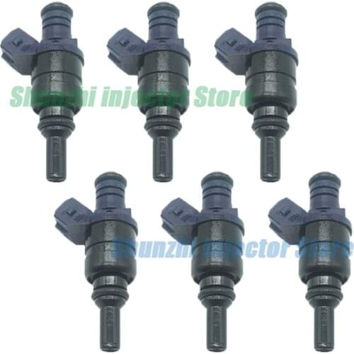 6pcs Fuel Injector Nozzle For BMW E46 E39 X3 Z3 Z4 3 5 SERIES VALVES 13537546245 1439800
