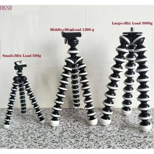 Octopus Flexible Tripod Stand Table Desk Mini Tripod with Clip Gorillapod for Phone Telefon Mobile Phone Smartphone Dslr Camera