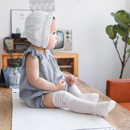 12pair/lot Summer Thin Breathable Baby Stock Knee Anti-mosquito Socks for Boy Girls Newborn Toddler Children Soft