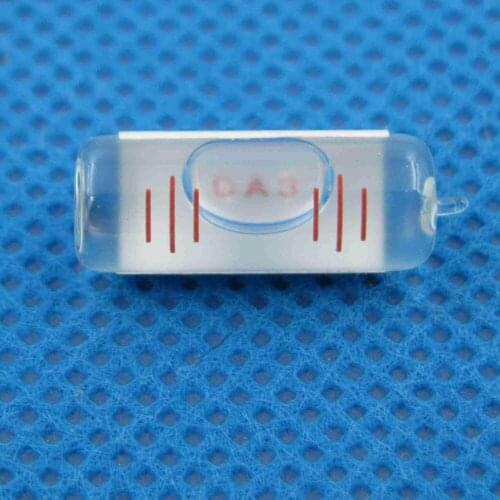 HACCURY 8*20mm 5'/2mm DA3 Special glass vial spirit level bubble mini spirit level measurement instrument