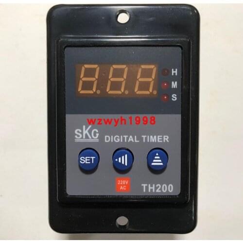 The manager recommends Taiwan SKG button digital display time relay SKGTH200 spot supply TH200 0-99.9M