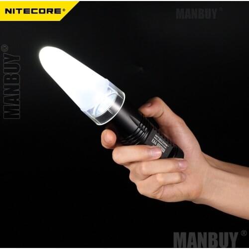 NITECORE NDF40 Diffuser Suitable Flashlight with Head of 40mm Flashlight Lamp Travel Kits EA4 EA41 MH27 MH25GT CR6 FREE SHIPPING