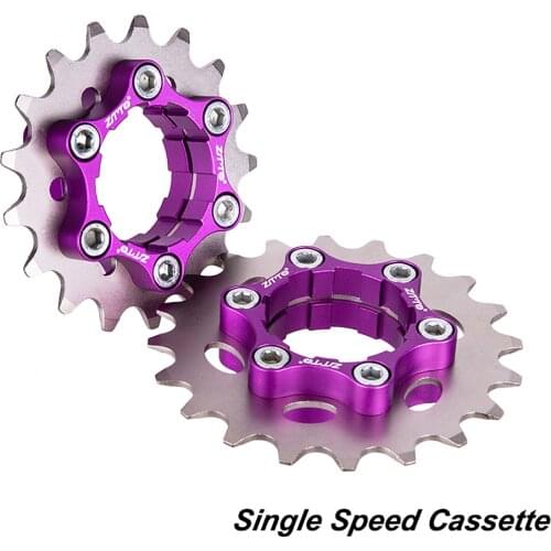 16T/17T/18T/20T Single Speed Freewheel MTB Bicycle Cassette Sprocket Gear Freewheel Bike Bicycle Accessories For Outdoor Cycling