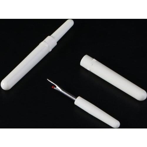 2pcs Sharp Seam Ripper Cross Stitch Unpicker Sewing Craft Tool Plastic Handle Thread Cutter