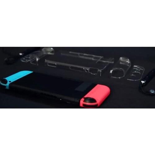 Crystal Clear Back Bag Protective Shell For NS NX Ultra Thin PC Transparent Anti-scratch Replacement Gamepad Case