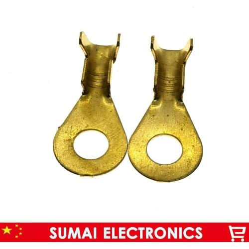 4MM O-type terminal Connectors,car earth terminal,4mm Blade terminal for Car motorbike etc.1-1.5mm2