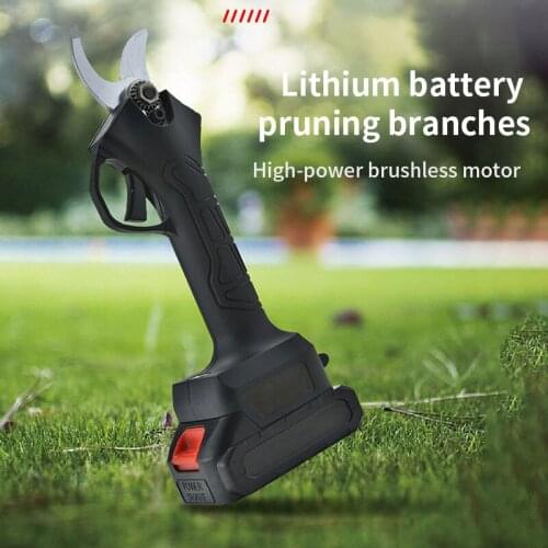 Cordless Electric Pruning Shears Lithium-ion Pruning Shear Fruit Branch Rechargeable Garden Tools Handheld Machine