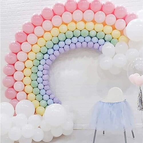 10PCS 10 Inch Macaron Latex Balloons Birthday Party Arch Balloons Holiday Wedding Birthday Party Home Decoration