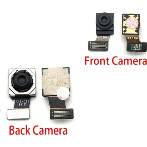 Front Camera Flex + Back Rear Camera Flex Cable For Xiaomi Mi A3 MiA3 / CC 9e CC9e Facing Face Camera Flex Cable Replacement