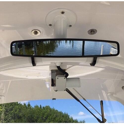 1.75" Rear View Mirror 17" Clamp for Polaris Ranger 500 700 800 for Yamaha Rhino Perimeter 1.75" Wide Rearview Mirror