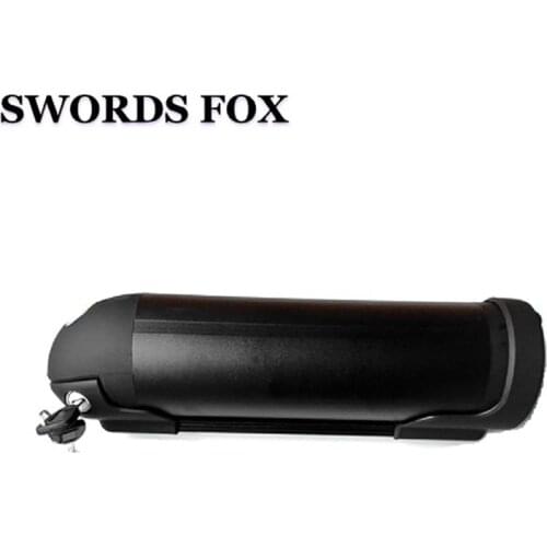 SWORDS FOX 36V 14ah 17Ah 20ah black water bottle type e bike Battery 36 volt 21ah e mountain bike battteria free shipping