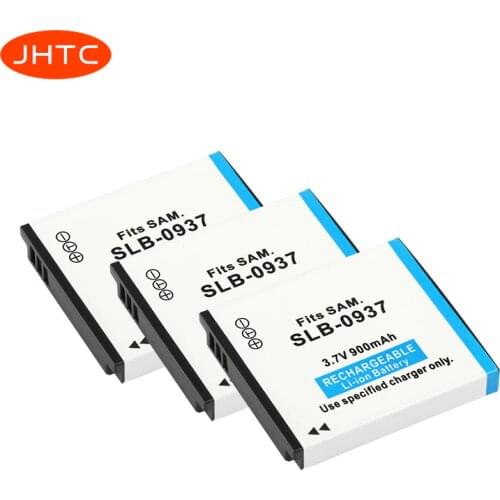 JHTC 900mAh SLB-0937 SLB0937 SLB 0937 Battery 3.7v High Quality Camera Battery For SAMSUNG L730 L830 i8 NV33