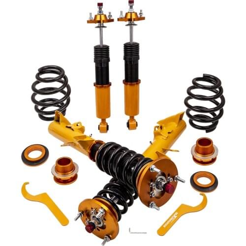 24 Steps 4pcs ajustable Damper Coilover shock spring strut for BMW E36 3 Serie 318i 318is Suspension 1992 1993 1994 1995-1998