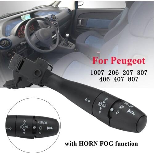 Car Indicator Turn Signal Switch Steering Column For Peugeot 307 301 308 206 207 405 407 408 RCZ Citroen C2 C3 C4 C5 C8 Xsara