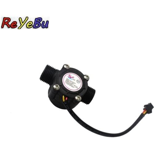 Water flow sensor YF-S201 flowmeter Hall flow sensor Water control 1-30L/min 2.0MPa