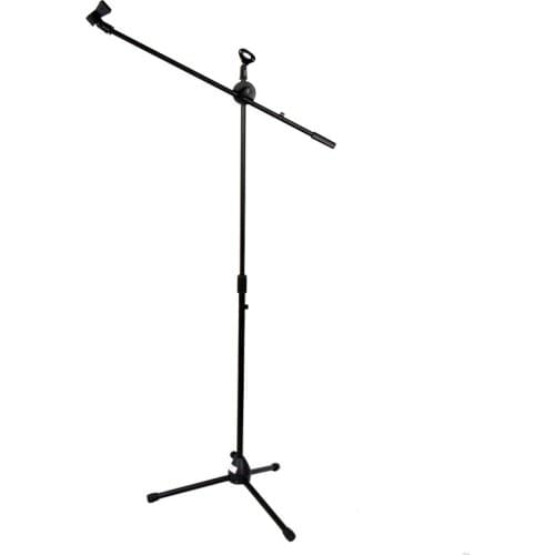 Black Sound Card Tray Live Broadcast Microphone Rack Stand Phone Clip Holder M-200