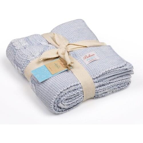 Betires Home Knitted Baby Blanket