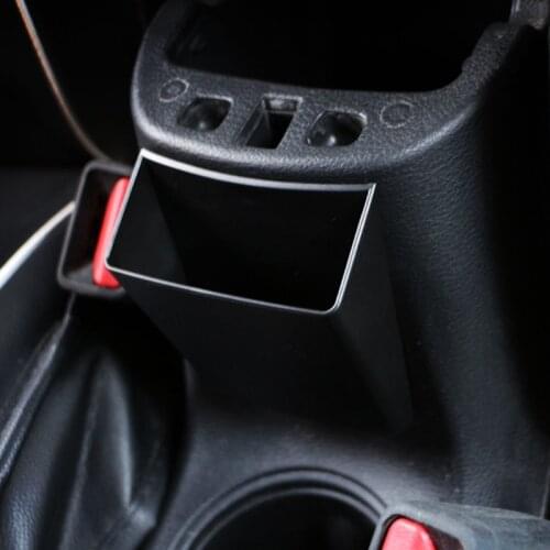 Foal BurninCar armrest side storage box cash phone accessories storage box container bracket box for Jeep Compass 2017+ Renegade