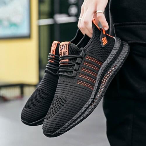 Unisex Sneakers Fashion Mens Casual Shoes High Quality Mesh Walking Shoes Lightweight