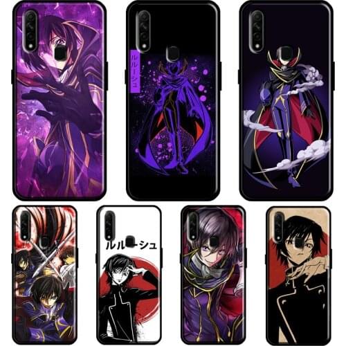 Lelouch Lamperouge Code Geass Case For OPPO A53 A31 2020 A5 A9 A15 A52 A72 A92 A1K A83 A91 A5S Find X3 Pro Reno 2Z Cover