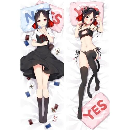 Newly Design Cosplay Anime Throw Otaku Dakimakura Kaguya Sama Love is War Nakajima Girl Friend Bedding Hugging Body