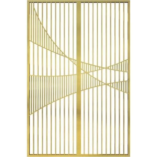 Stainless Steel Screen Partition Home Entrance Door To Block The Living Room Decoration Entrance