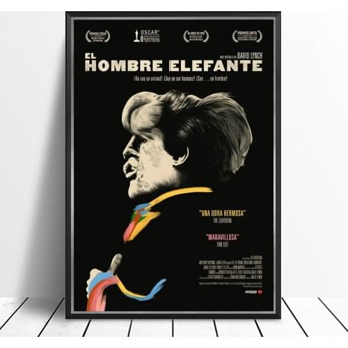The Elephant Man - David Lynch Movie Poster Canvas Art Print Wall Painting Home Decoration (No Frame)