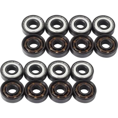 16x Pro 608 Skateboard Bearings Precision Longboard Skate Board Accessories
