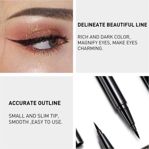 Pro High Quality Eyes Makeup Liquid Eyeliner Waterproof Long-lasting Black Eyeliner Pen Make Up Eye Liner Pencil Cosmetic TSLM1