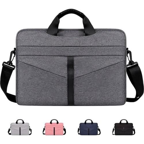 Laptop Bag for 13.3 14 15.6 inch Waterproof Bag for Macbook Air Pro 13.3 15.6 inches Computer Shoulder Handbag Briefcase Bag